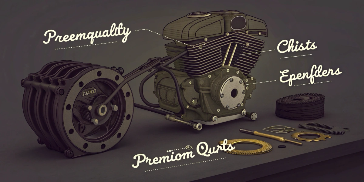 High-quality European and American motorcycle performance parts side by side comparison